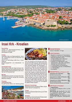 Insel Krk Kroatien